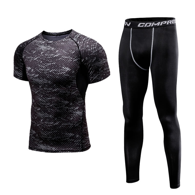 High Quality 2 Piece Gym Compression Sets