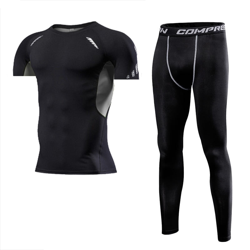 High Quality 2 Piece Gym Compression Sets