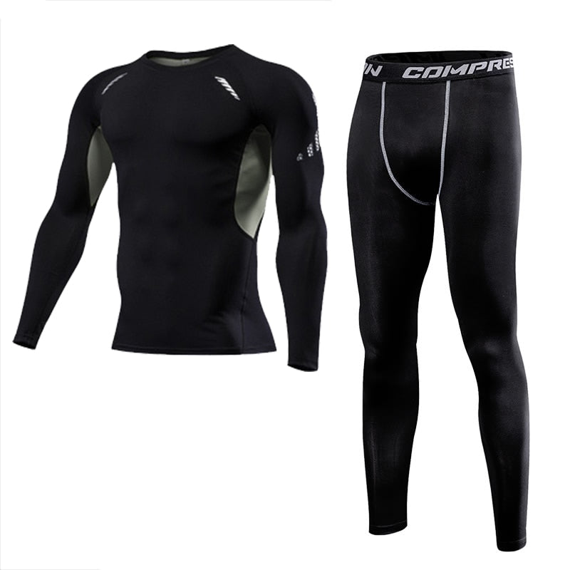 High Quality 2 Piece Gym Compression Sets