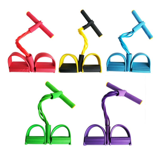 4 Tubes Elasticated Pedal Workout Exercisers